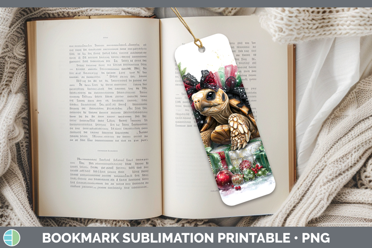 Printable Christmas Bookmark Image 21