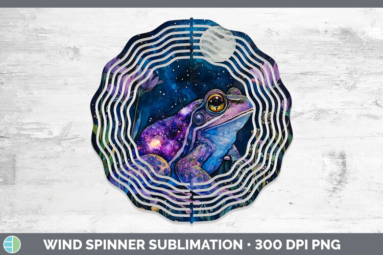 GorgeousFarm Galaxy Wind Spinner design.