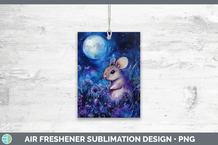 Farm Galaxy Mouse Air Freshener Sublimation Car Freshener De
