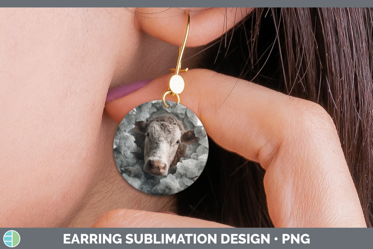Cow Sublimation Designs Image 6
