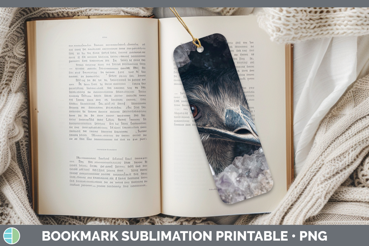 Farm Geode Emu Bookmark Sublimation Printable Designs
