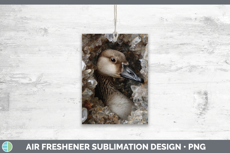 Farm Geode Goose Air Freshener Sublimation Car Freshener Des