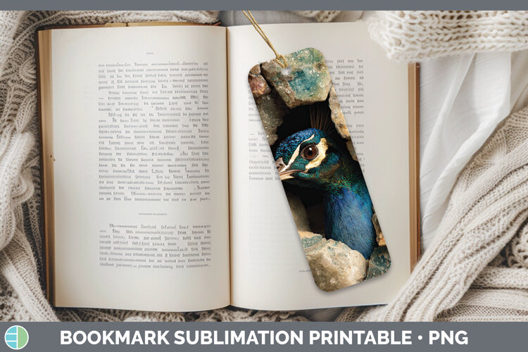 GorgeousFarm Geode Bookmark design.