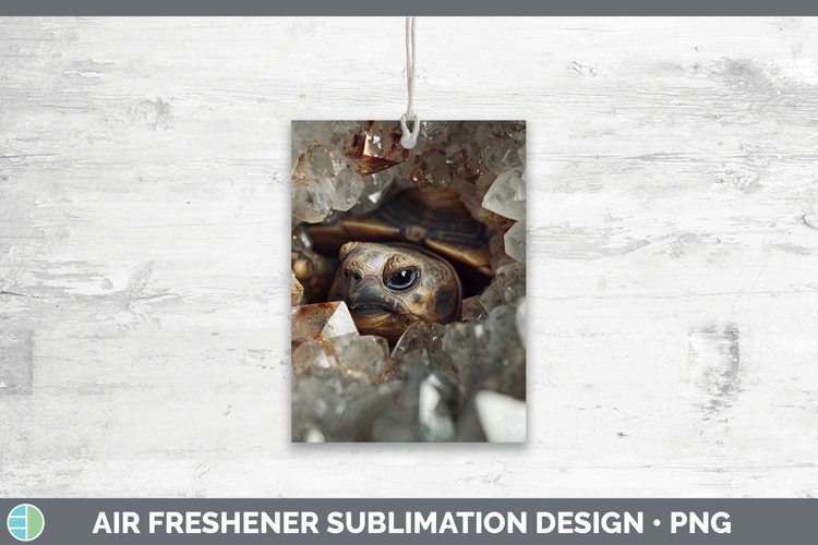 Farm Geode Tortoise Air Freshener Sublimation Car Freshener