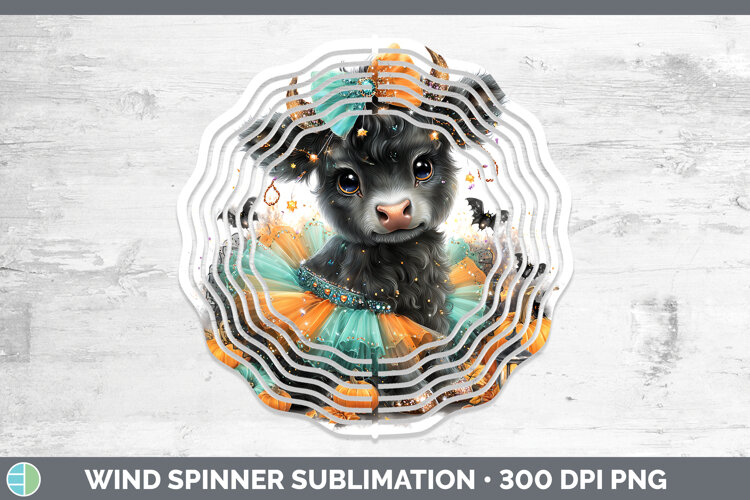 GorgeousFarm Halloween Wind Spinner design.