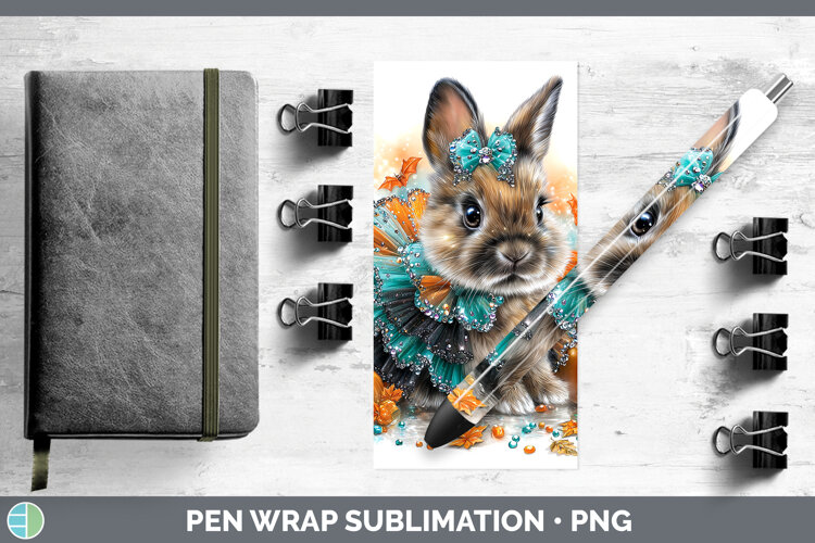 GorgeousFarm Halloween Pen Wrap design.