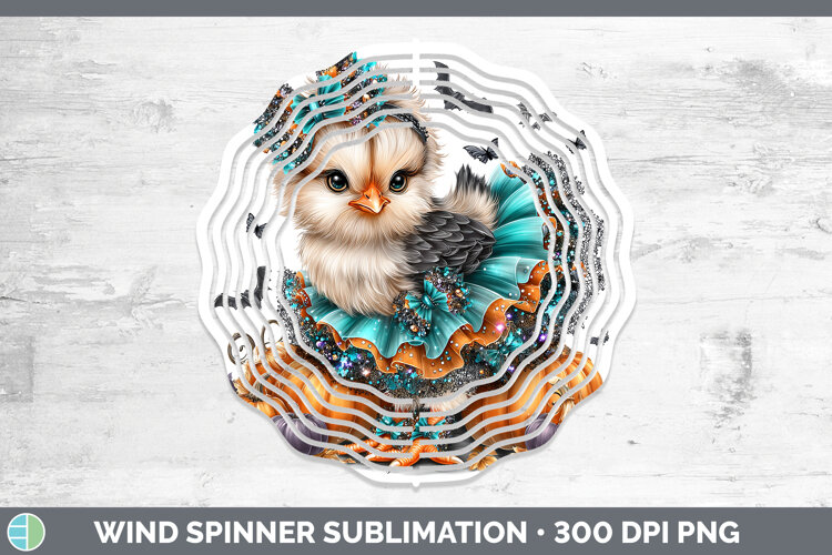 GorgeousFarm Halloween Wind Spinner design.