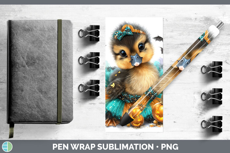 GorgeousFarm Halloween Pen Wrap design.