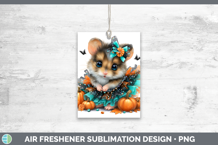 Farm Halloween Mouse Air Freshener Sublimation Car Freshener