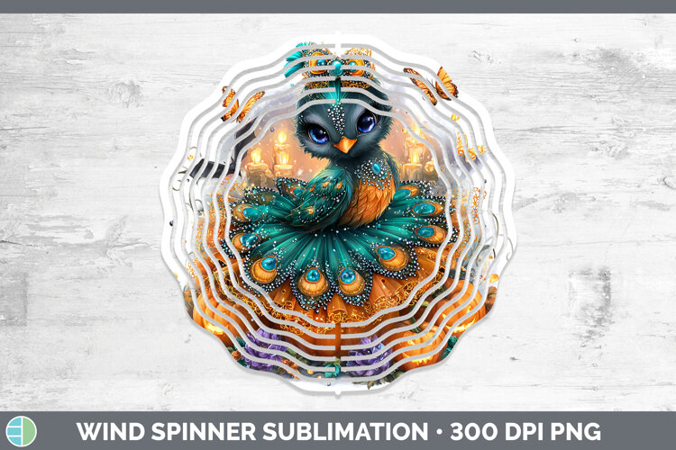 GorgeousFarm Halloween Wind Spinner design.
