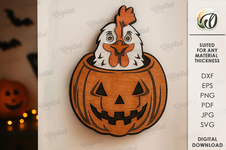 Farm Halloween Tiered Tray Decor Laser Cut. Halloween SVG