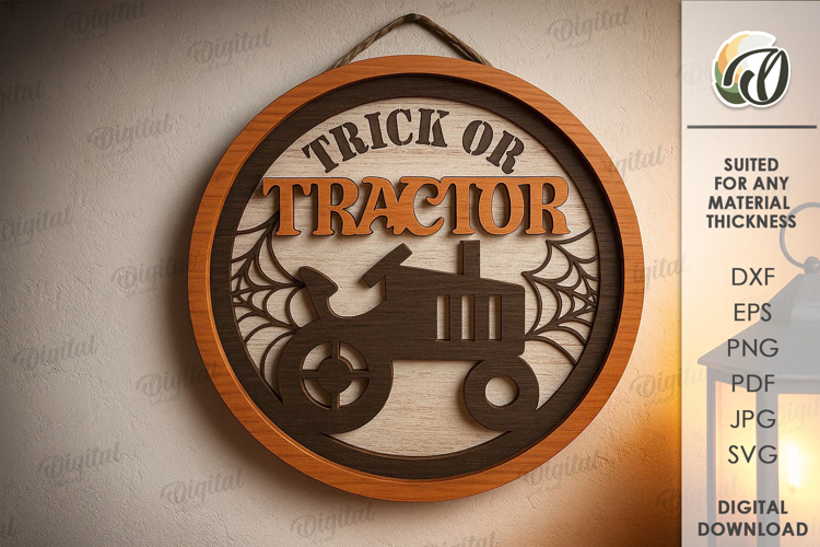 Farm Halloween Tiered Tray Decor Laser Cut. Halloween SVG