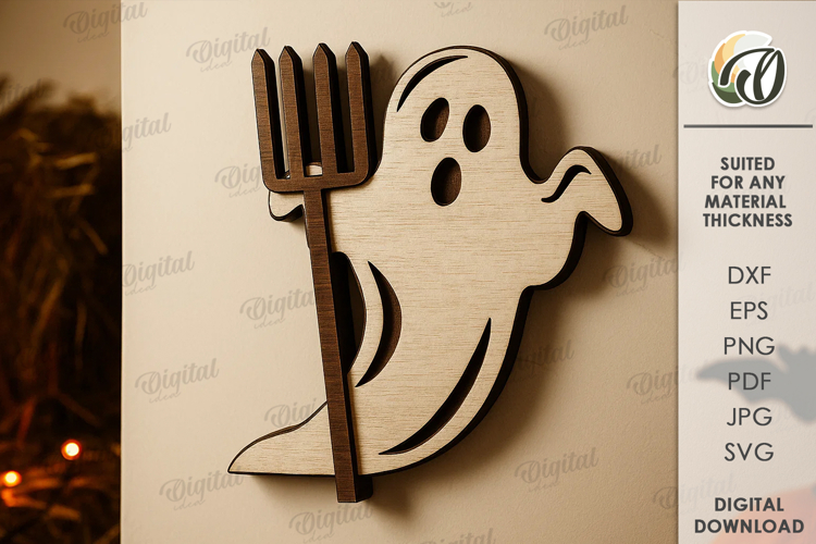 Farm Halloween Tiered Tray Decor Laser Cut. Halloween SVG