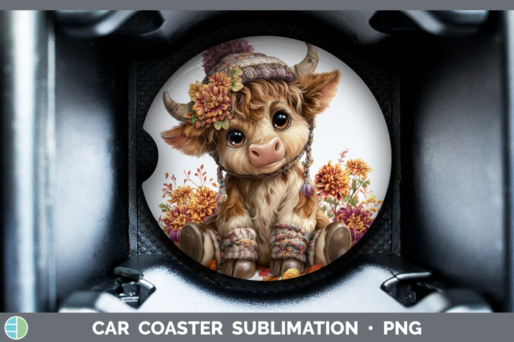 Car Coaster Sublimation Designs Image 19