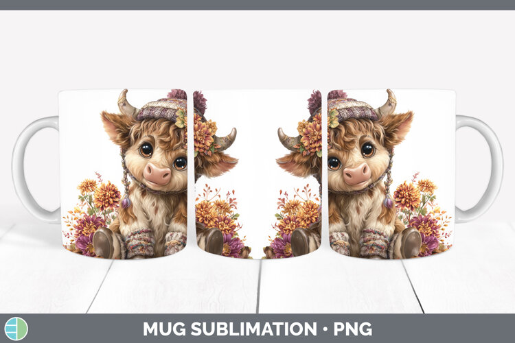 GorgeousFarm Knit Hat Mug Wrap design.