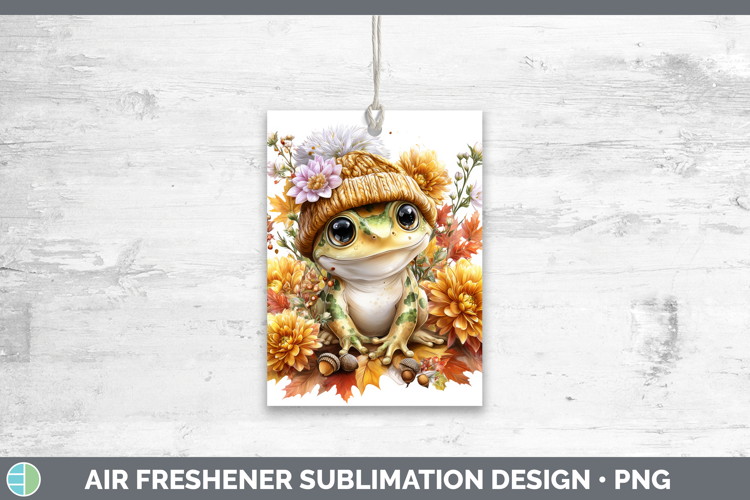 Bullfrog Air Freshener Farm Knit Hat Sublimation Car Freshen