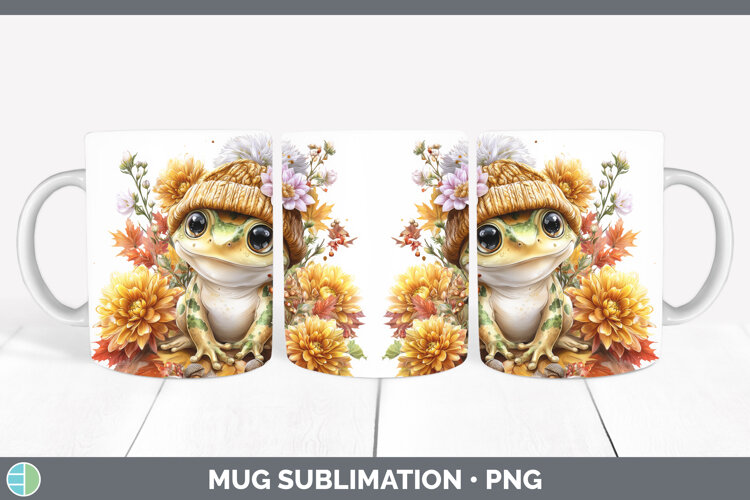 GorgeousFarm Knit Hat Mug Wrap design.