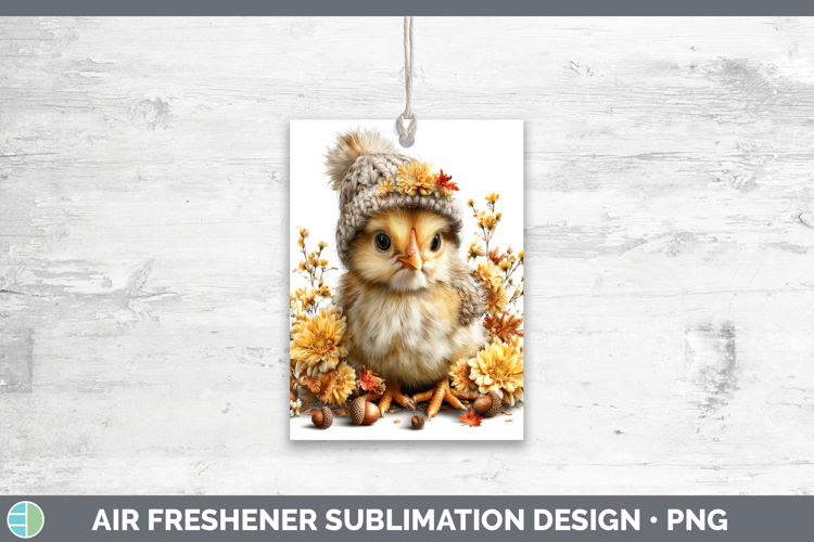 Chicken Air Freshener Farm Knit Hat Sublimation Car Freshene