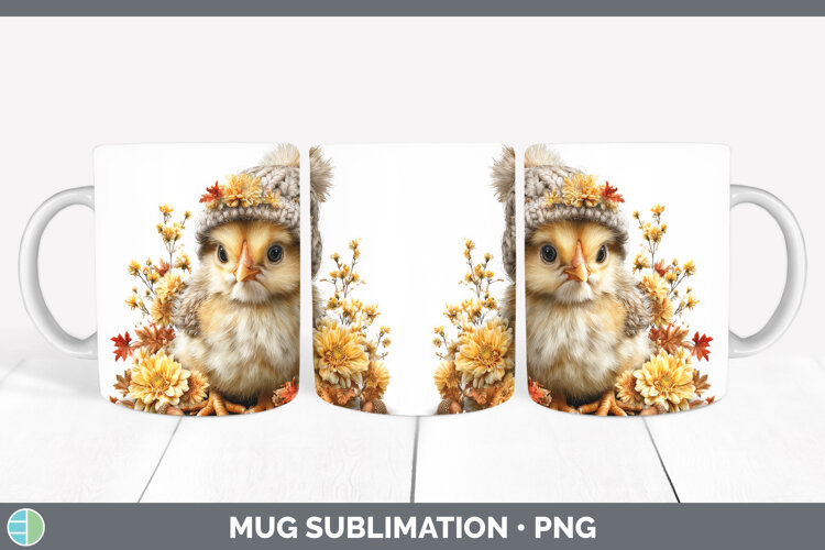 GorgeousFarm Knit Hat Mug Wrap design.