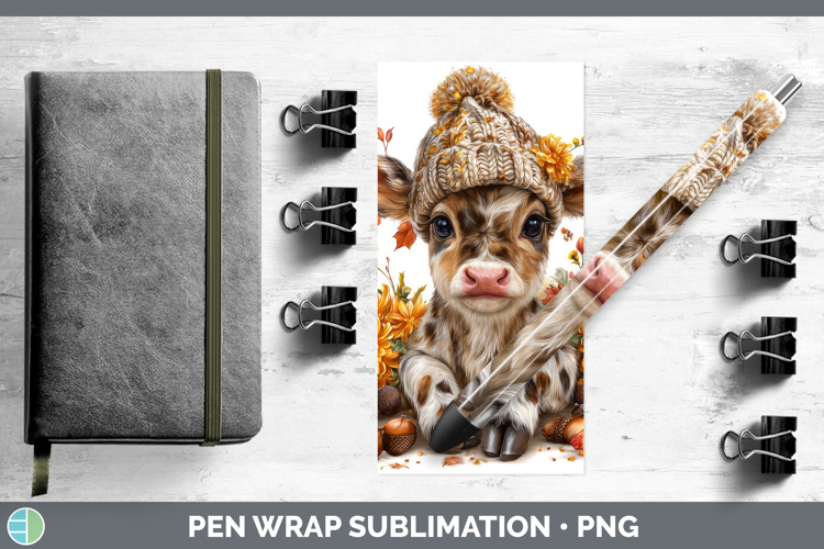 Cow Pen Wrap Farm Knit Hat Sublimation Pen Designs