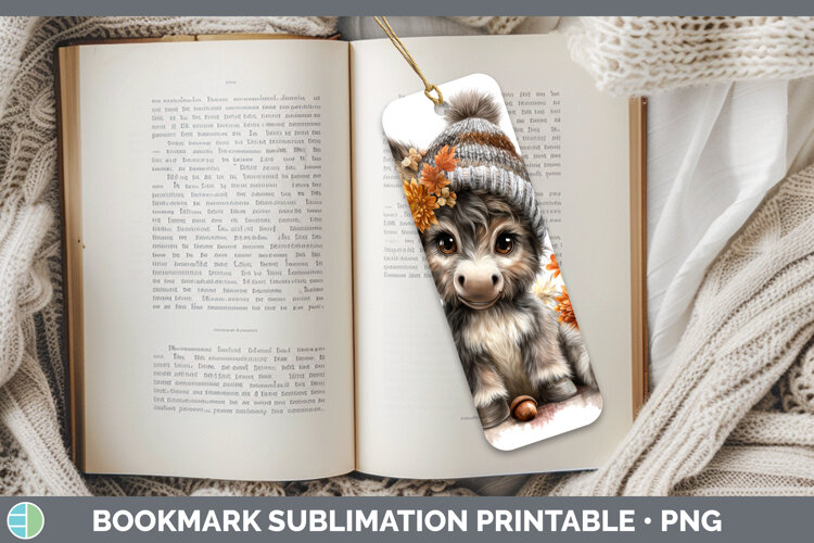 GorgeousFarm Knit Hat Bookmark design.
