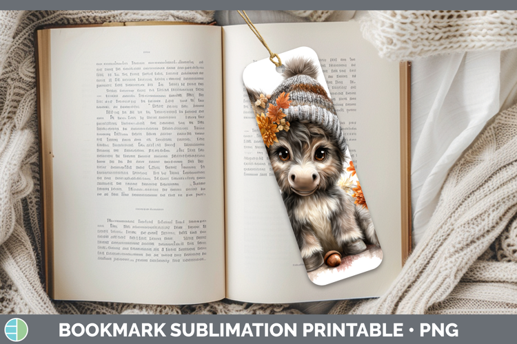 Donkey Bookmark Farm Knit Hat Sublimation Printable Designs