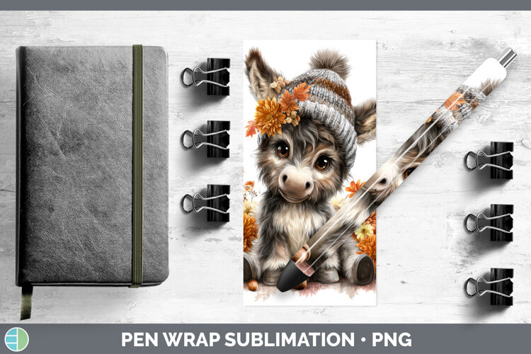 GorgeousFarm Knit Hat Pen Wrap design.