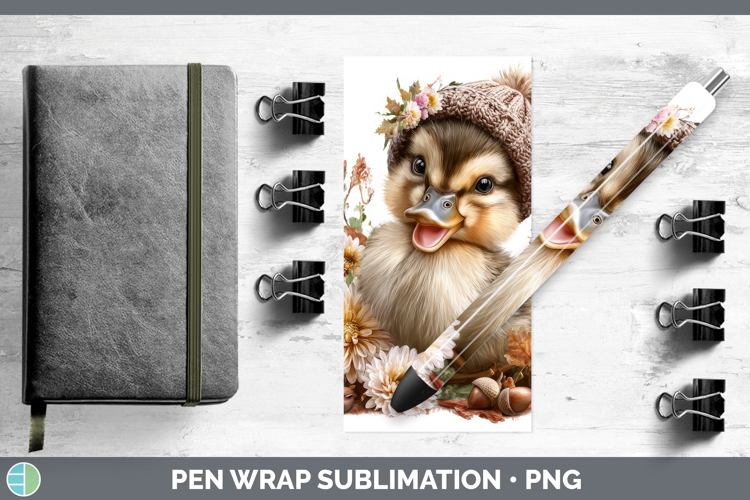 Duck Pen Wrap Farm Knit Hat Sublimation Pen Designs