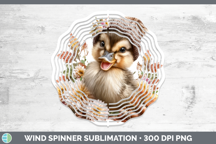Duck Wind Spinner Farm Knit Hat Sublimation Spinner Designs
