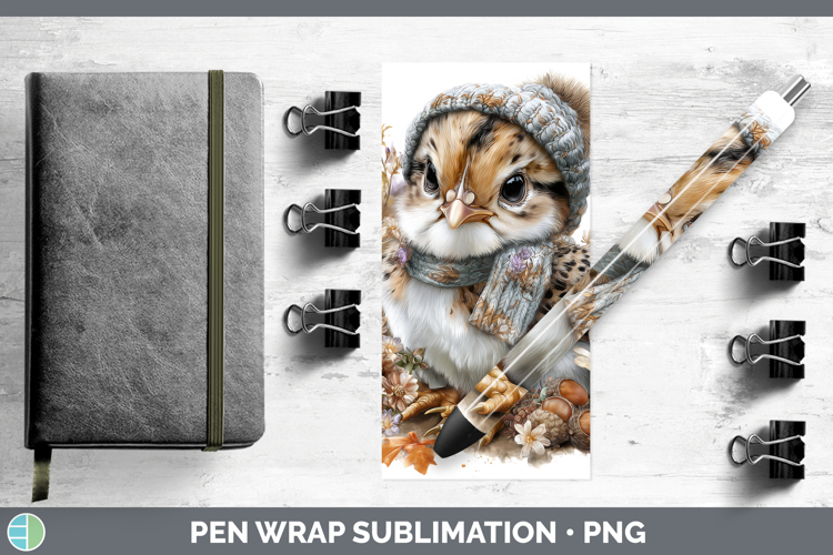 Guinea Hen Pen Wrap Farm Knit Hat Sublimation Pen Designs