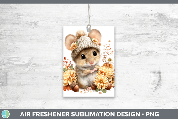 Mouse Air Freshener Farm Knit Hat Sublimation Car Freshener