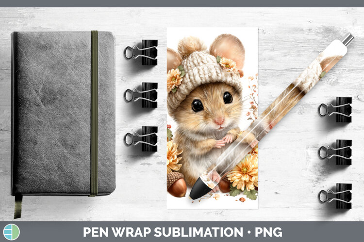 GorgeousFarm Knit Hat Pen Wrap design.