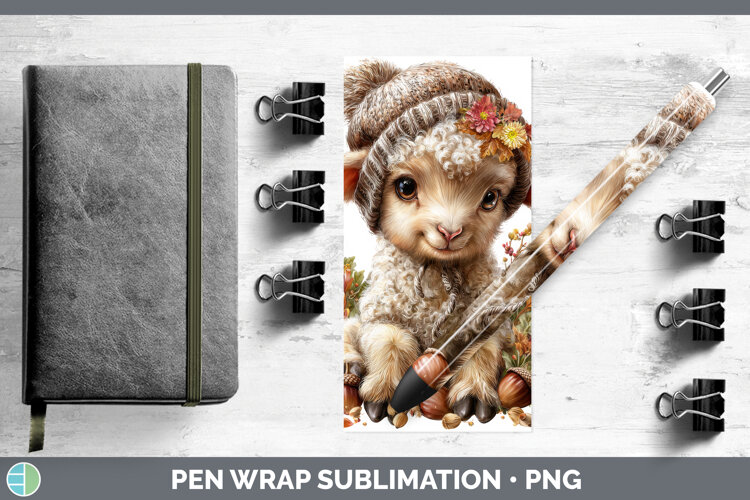 GorgeousFarm Knit Hat Pen Wrap design.