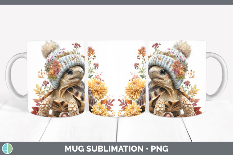 GorgeousFarm Knit Hat Mug Wrap design.