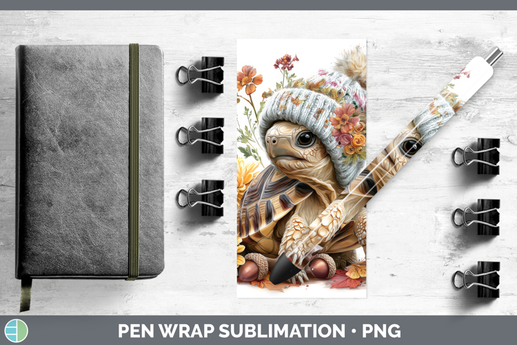 Tortoise Pen Wrap Farm Knit Hat Sublimation Pen Designs