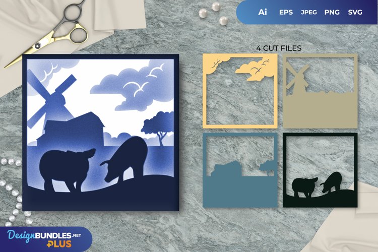 3D SVG Files Image 9