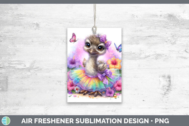 GorgeousFarm Rainbow Summer Air Freshener design.