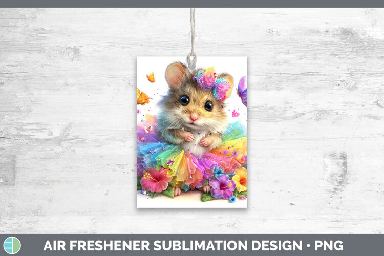 GorgeousFarm Rainbow Summer Air Freshener design.