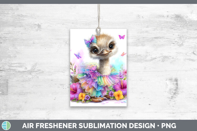 GorgeousFarm Rainbow Summer Air Freshener design.