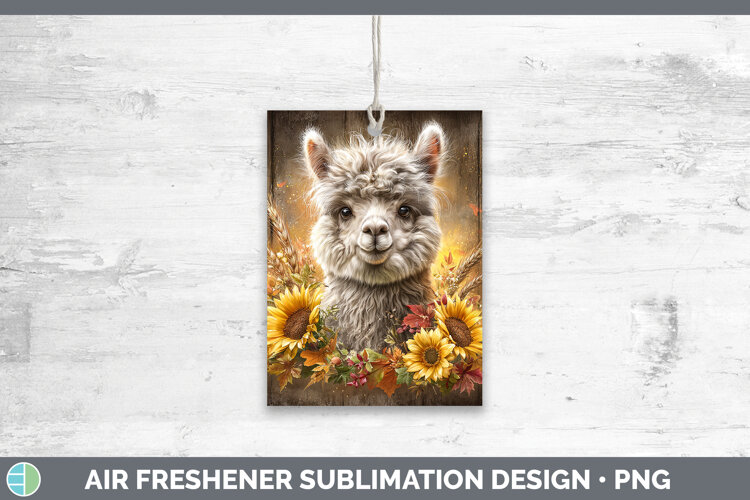 GorgeousFarm Rustic Autumn Air Freshener design.