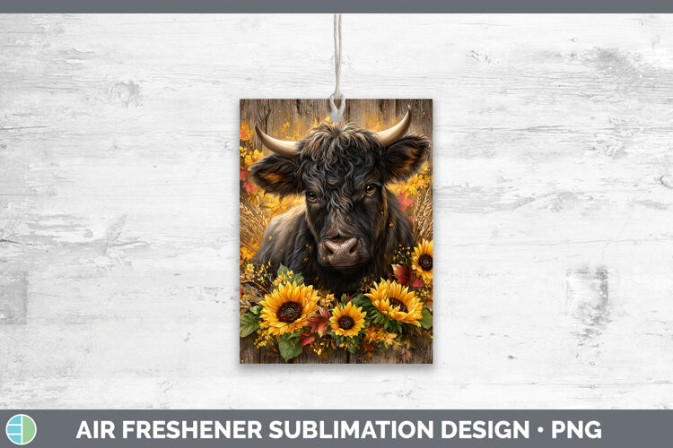 GorgeousFarm Rustic Autumn Air Freshener design.