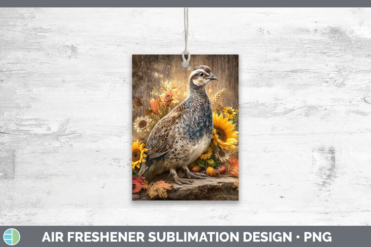 GorgeousFarm Rustic Autumn Air Freshener design.