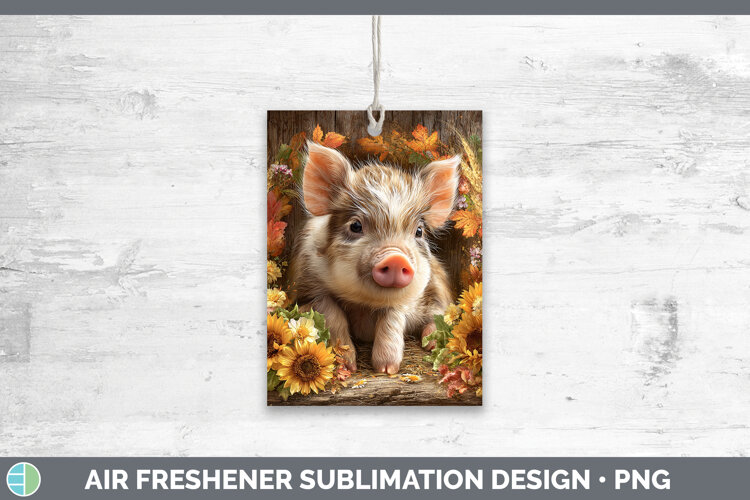 GorgeousFarm Rustic Autumn Air Freshener design.