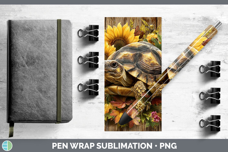 GorgeousFarm Rustic Autumn Pen Wrap design.