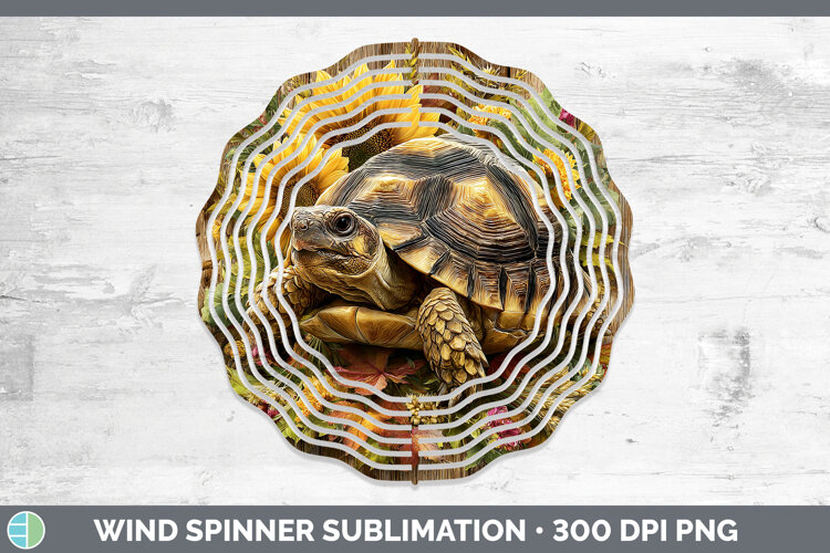 GorgeousFarm Rustic Autumn Wind Spinner design.