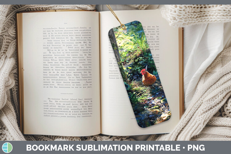 GorgeousFarm Sunset Bookmark design.