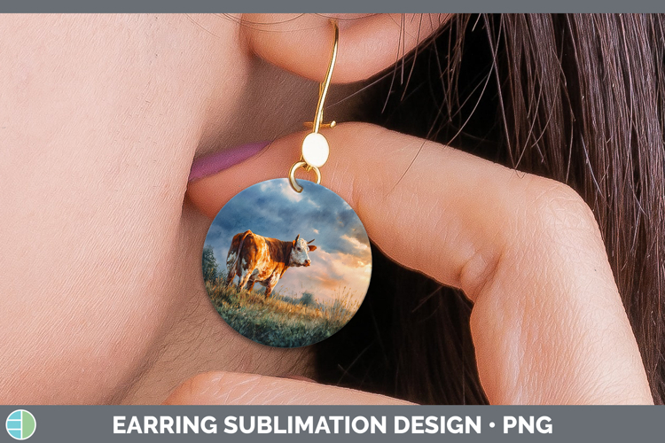 Cow Sublimation Designs Image 4