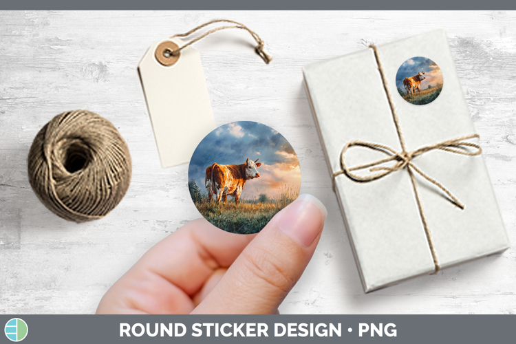 Cow Sublimation Designs Image 3