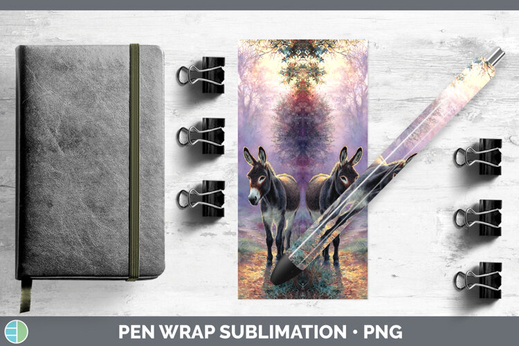 GorgeousFarm Sunset Pen Wrap design.