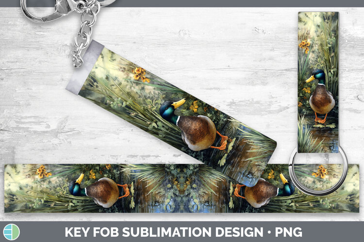 GorgeousFarm Sunset Key Fob design.